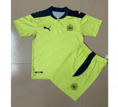 Kids Newcastle United 2020-21 Away Soccer Kits Shirt With Shorts