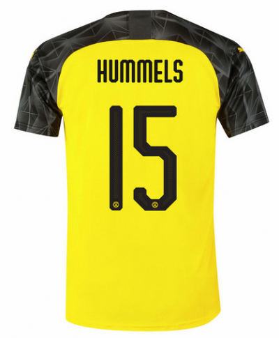 2019-20 Borussia Dortmund Cup Home Soccer Jersey Shirt Hummels 15