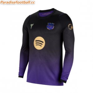 2026-27 Barcelona Away Long Sleeve Soccer Jersey Shirt