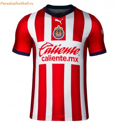 2022-23 Chivas Deportivo Guadalajara Home Soccer Jersey Shirt