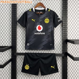 2026-27 Borussia Dortmund Away Kids Soccer Kits Shirt With Shorts