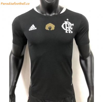 2021-22 Camisa Flamengo Black Excellence Soccer Jersey Shirt Player Version