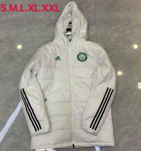 2020-21 Celtic White Cotton Warn Coat