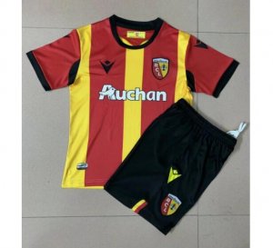 Kids RC Lens 2020-21 Home Soccer Kits Shirt with Shorts Kids RC Lens 2020-21 Home Soccer Kits Shirt with Shorts