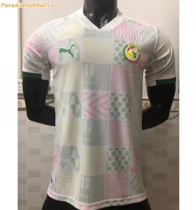 2020-21 Senegal Home Soccer Jersey Shirt Player Version