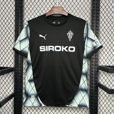 2024-25 Sporting Gijon Away Soccer Jersey Shirt