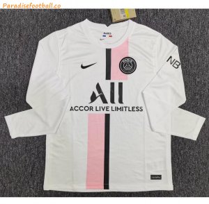 2021-22 PSG Long Sleeve Away Soccer Jersey Shirt