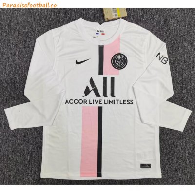 2021-22 PSG Long Sleeve Away Soccer Jersey Shirt