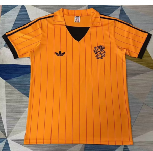 1974-84 Netherlands Retro Home Soccer Jersey Shirt