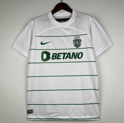 2023-24 Sporting Lisbon Away Soccer Jersey shirt