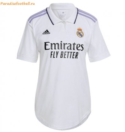 2022-23 Real Madrid Home Women Soccer Jersey Shirt