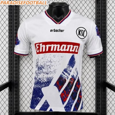 1993-95 Karlsruher Retro Home Soccer Jersey Shirt