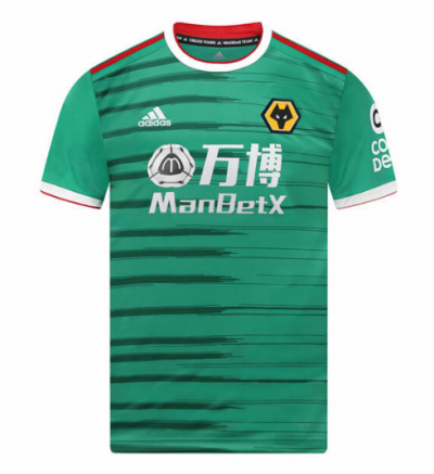2018-19 Wolverhampton Wanderers Third Away Soccer Jersey Shirt