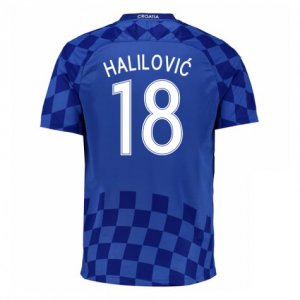 2016 Croatia Halilovic 18 Away Soccer Jersey