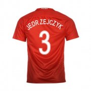 2016 Poland Jedrzejczyk 3 Away Soccer Jersey