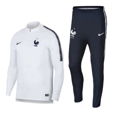 2018 World Cup France White Training Suit