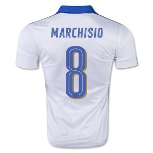 2015-16 Italy MARCHISIO 8 Away Soccer Jersey