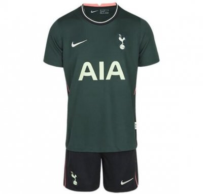 2020-21 Tottenham Hotspur Kids Away Soccer Kits Shirt With Shorts