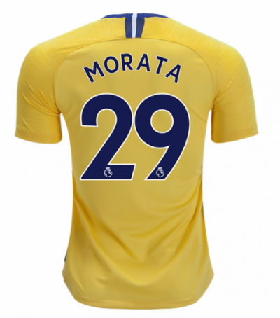 2018-19 Chelsea Away Soccer Jersey Shirt Alvaro Morata #29