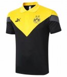 2020-21 Dortmund Yellow Black Polo Shirt