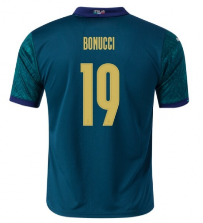 2020 EURO Italy Third Away Soccer Jersey Shirt Leonardo Bonucci 19