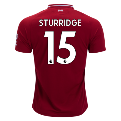 2018-19 Liverpool Home Soccer Jersey Shirt Sturridge #15