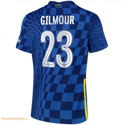 2021-22 Chelsea Cup Home Soccer Jersey Shirt with Gilmour 23 printing