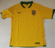 2006 Brazil Home Retro Soccer Jersey Shirt