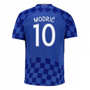2016 Croatia Modric 10 Away Soccer Jersey