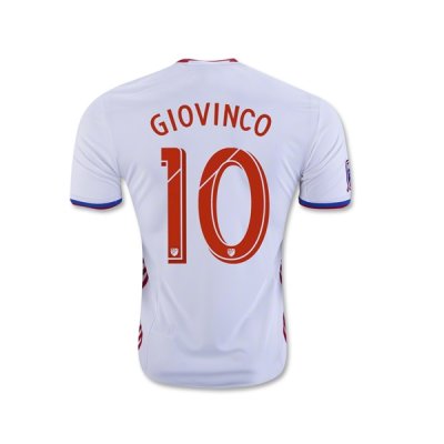 2016-17 Toronto FC 10 GIOVINCO Away Soccer Jersey