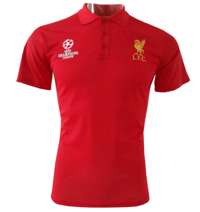 2018-19 Liverpool Red Champion Polo Shirt