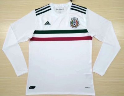 2017 Mexico Away LS Soccer Jersey