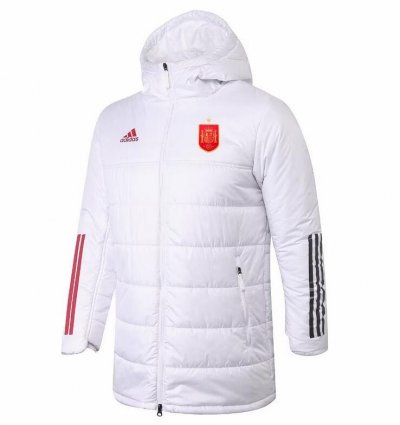 2022 FIFA World Cup Spain White Cotton Jacket