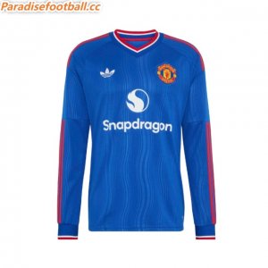 2026-27 Manchester United Away Long Sleeve Soccer Jersey Shirt