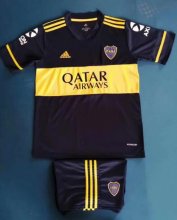 Kids Boca Juniors 2020-21 Home Soccer Kit (Shirt+Shorts)