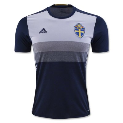 2016 Euro Sweden Away Soccer Jersey
