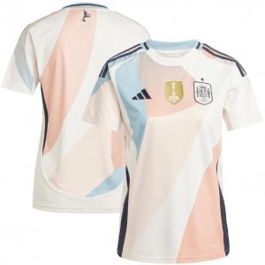 2025 Spain Away Women Soccer Jersey Shirt