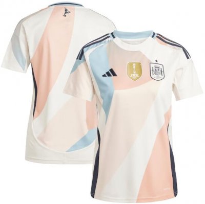 2025 Spain Away Women Soccer Jersey Shirt
