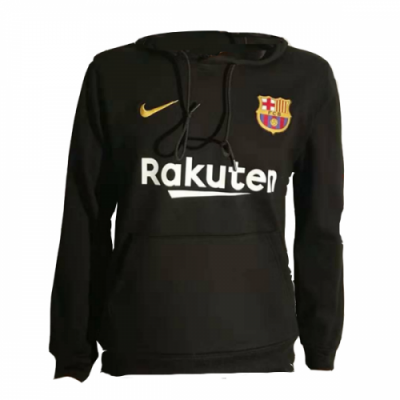 18-19 Barcelona Black Hoody Sweater