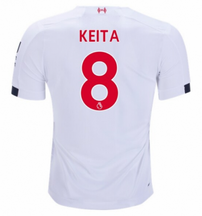 2019-20 Liverpool Away Soccer Jersey Shirt Naby Keita #8