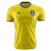 2016 Euro Sweden Home Soccer Jersey