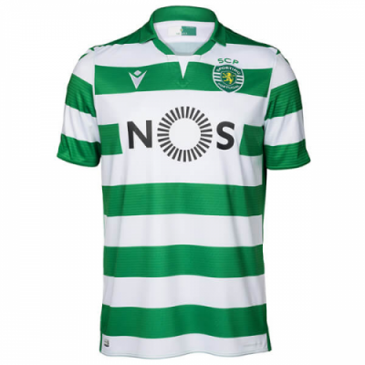 2019-20 Sporting Clube de Portugal Home Soccer Jersey Shirt