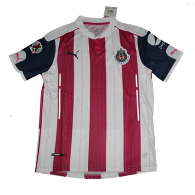 2016-17 Chivas Special White&Pink Soccer Jersey