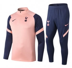 2020-21 Tottenham Hotspur Pink Navy Sweatshirt training Suit with pants 2020-21 Tottenham Hotspur Pink Navy Sweatshirt training Suit with pants