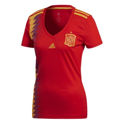 2018 World Cup Spain Home Women Soccer Jersey