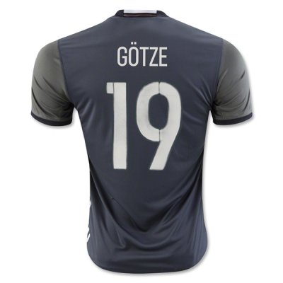 2016 Germany GOTZE #19 Away Soccer Jersey