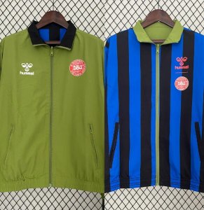 2024-25 Denmark Windbreaker Jacket Trench Coat Reversible