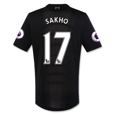 2016-17 Liverpool 17 SAKHO Away Soccer Jersey