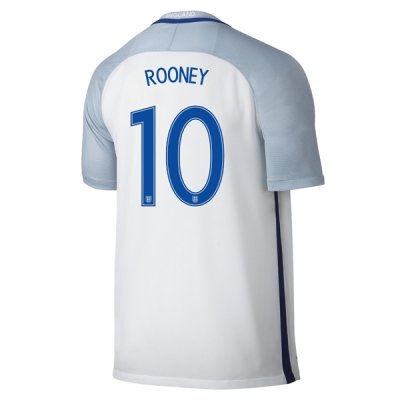 2016 Euro England ROONEY #10 Home Soccer Jersey