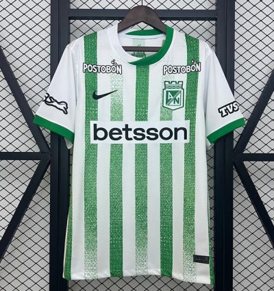 2025-26 Atlético Nacional Home Soccer Jersey Shirt